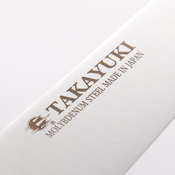 Sakai Takayuki Molybdenum Migaki Finished Gyuto 180mm Black PC(Plastic) Handle - Seisuke Knife