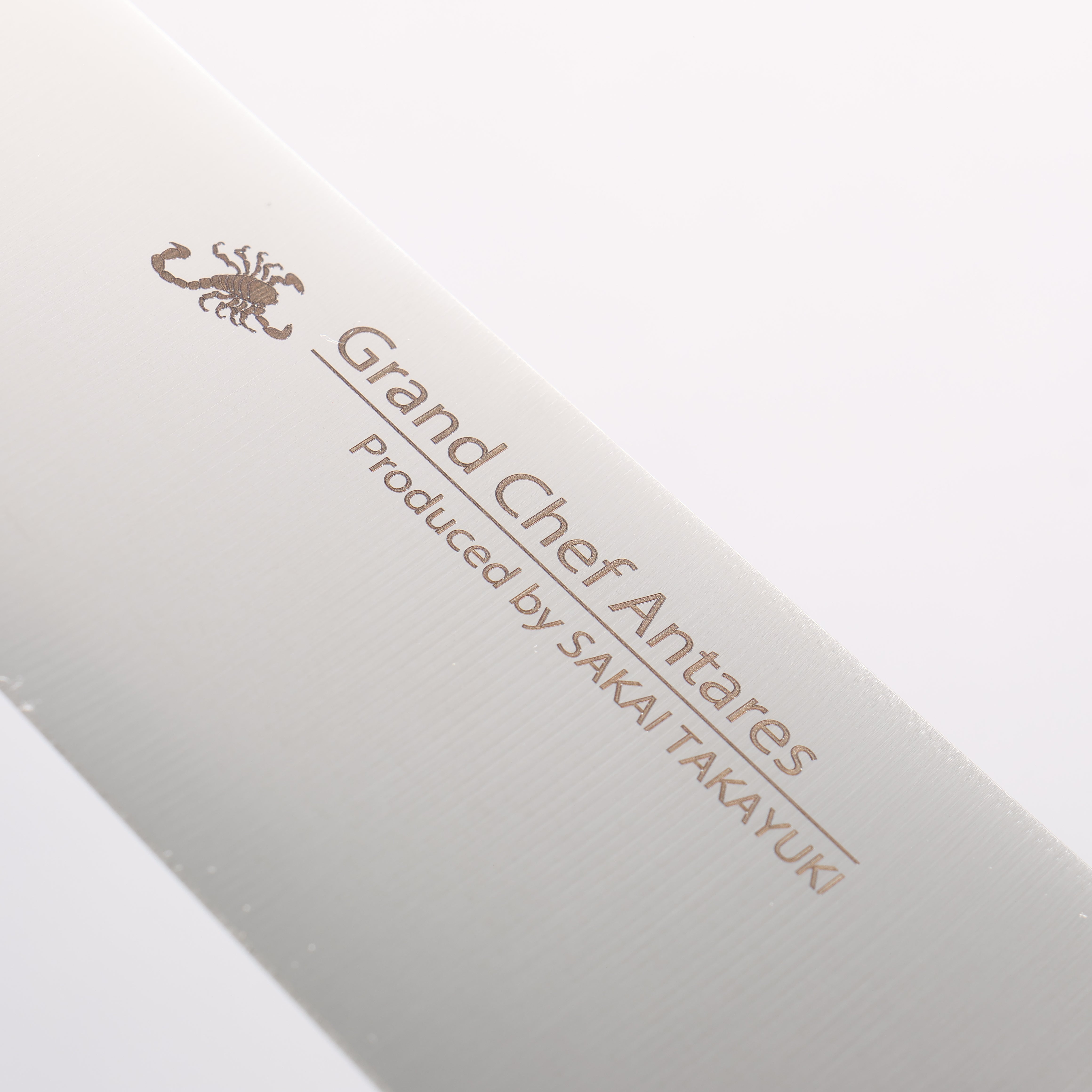 Sakai Takayuki Grand Chef Antares Swedish Steel-stn Sujihiki 240mm Wenge Handle - Seisuke Knife