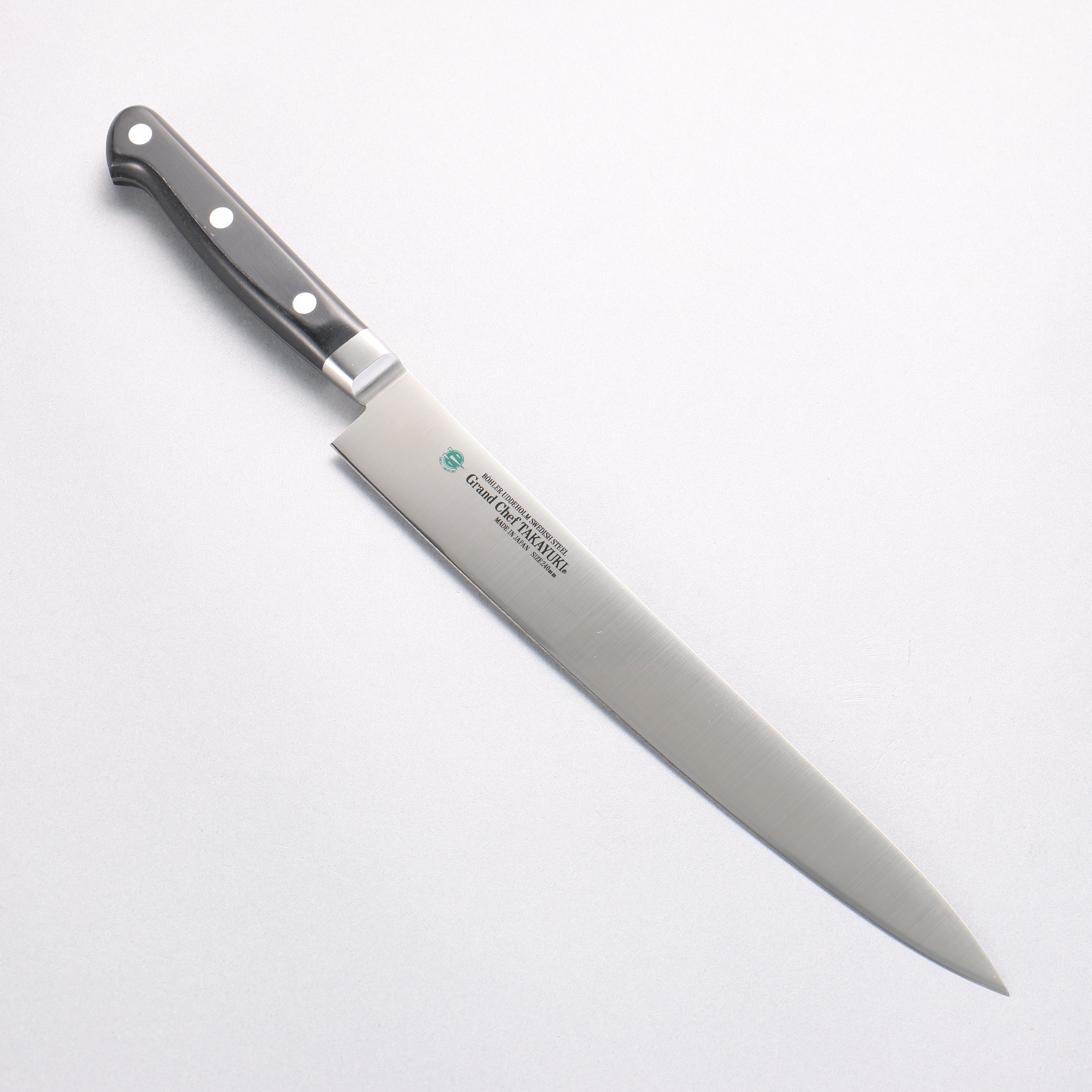 Sakai Takayuki Grand Chef Swedish Steel-stn Sujihiki 240mm - Seisuke Knife