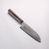 Makoto Kurosaki VG7 Damascus Santoku 170mm Ebony Wood Handle - Seisuke Knife - Slide 1