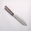 Makoto Kurosaki VG7 Damascus Santoku 170mm Ebony Wood Handle - Seisuke Knife - Slide 2