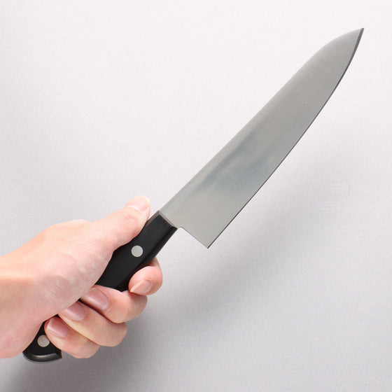 Sakai Takayuki Grand Chef Swedish Steel-stn Gyuto 180mm Black Pakka wood Handle - Seisuke Knife