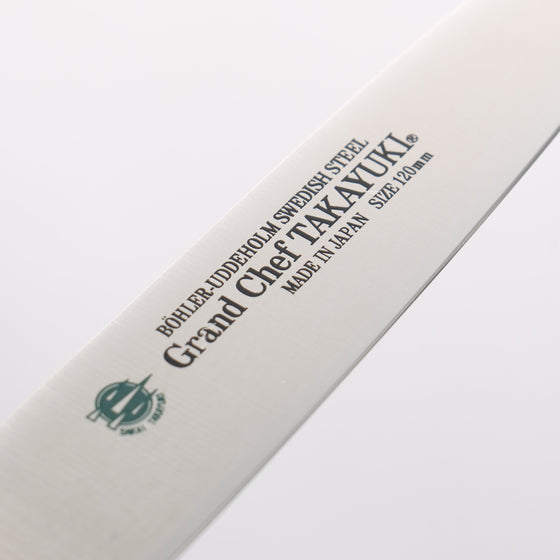 Sakai Takayuki Grand Chef Swedish Steel-stn Petty-Utility 120mm - Seisuke Knife