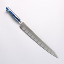  Sakai Takayuki Grand Chef SP Uddeholm Swedish stain-resistant steel Sujihiki Salmon 240mm SP Type III (Ocean) Handle - Seisuke Knife