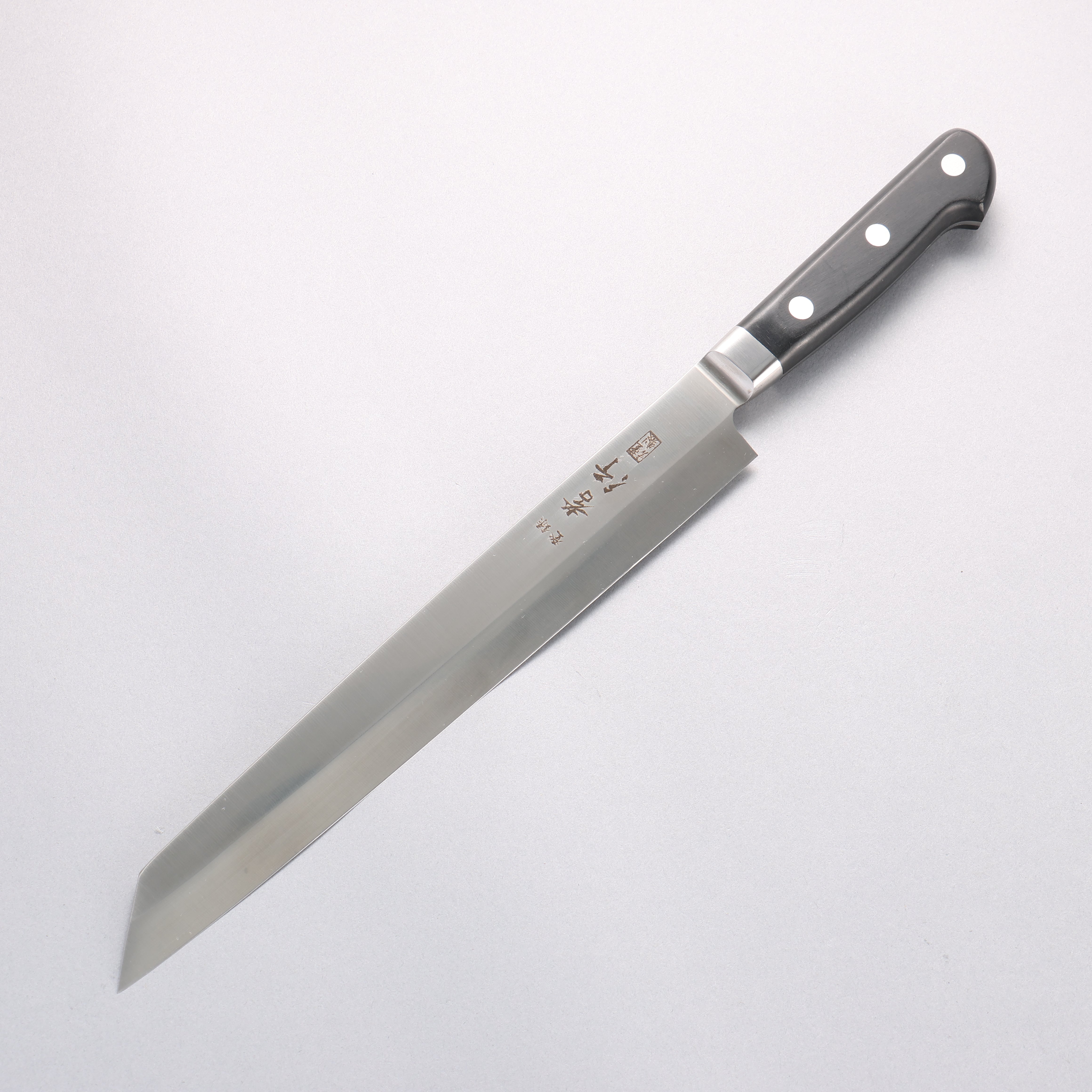 日本刀　切羽　軍刀切羽　17枚 Sakai Takayuki Grand Chef [Left Handed] Swedish Steel-stn Kiritsuke Ya