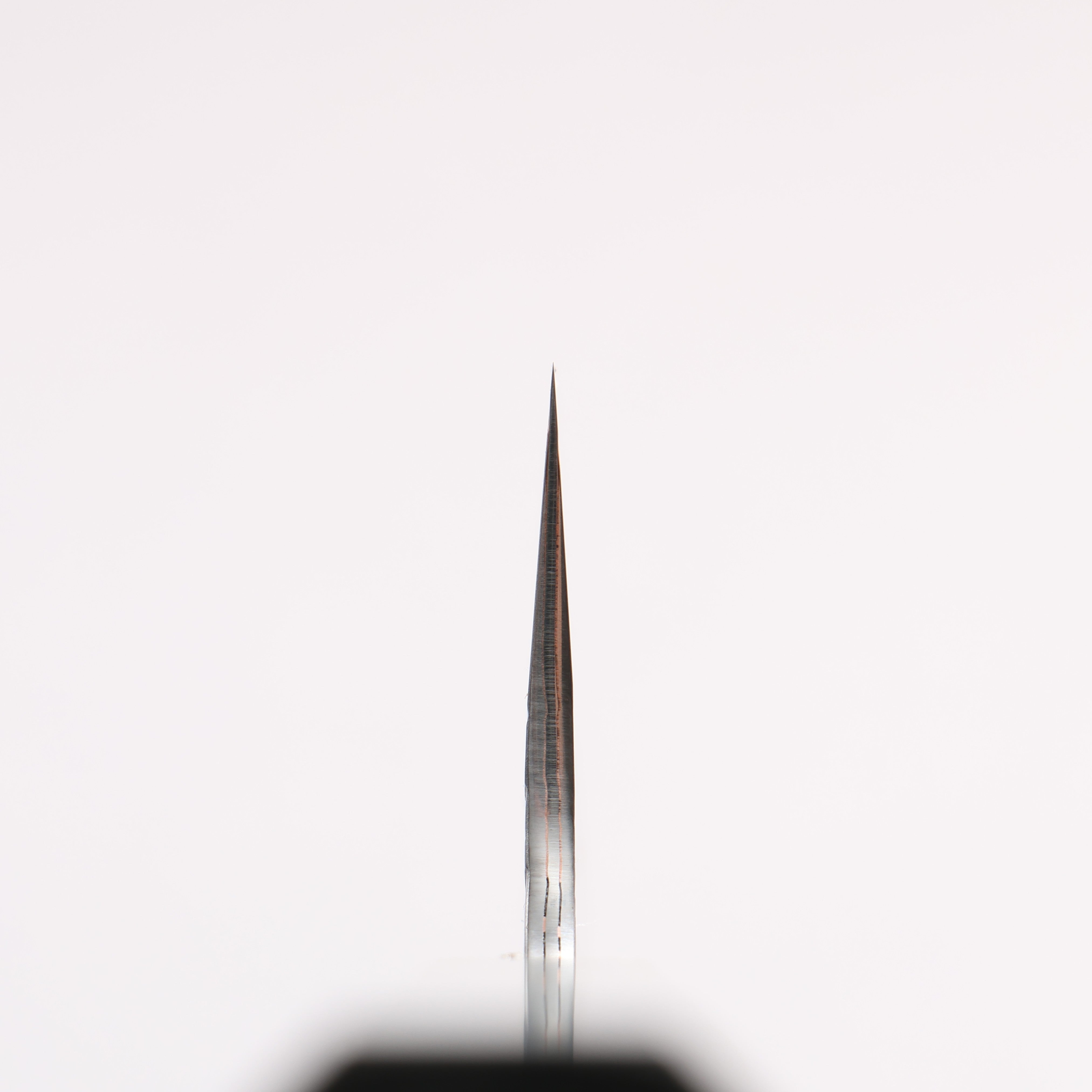 Yu Kurosaki Juhyo V-Toku2 Hammered Black Finished Santoku 170mm Stabilized wood (With Acrylic Ring) Handle - Seisuke Knife