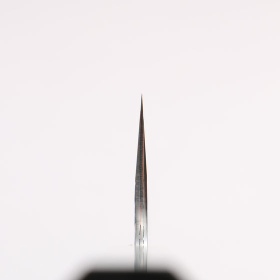 Yu Kurosaki Juhyo V-Toku2 Hammered Black Finished Santoku 170mm Stabilized wood (With Acrylic Ring) Handle - Seisuke Knife