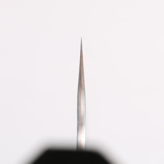 Yu Kurosaki Raijin V-Toku2 Hammered Black Finished Gyuto 210mm Stabilized wood (With Acrylic Ring) Handle - Seisuke Knife