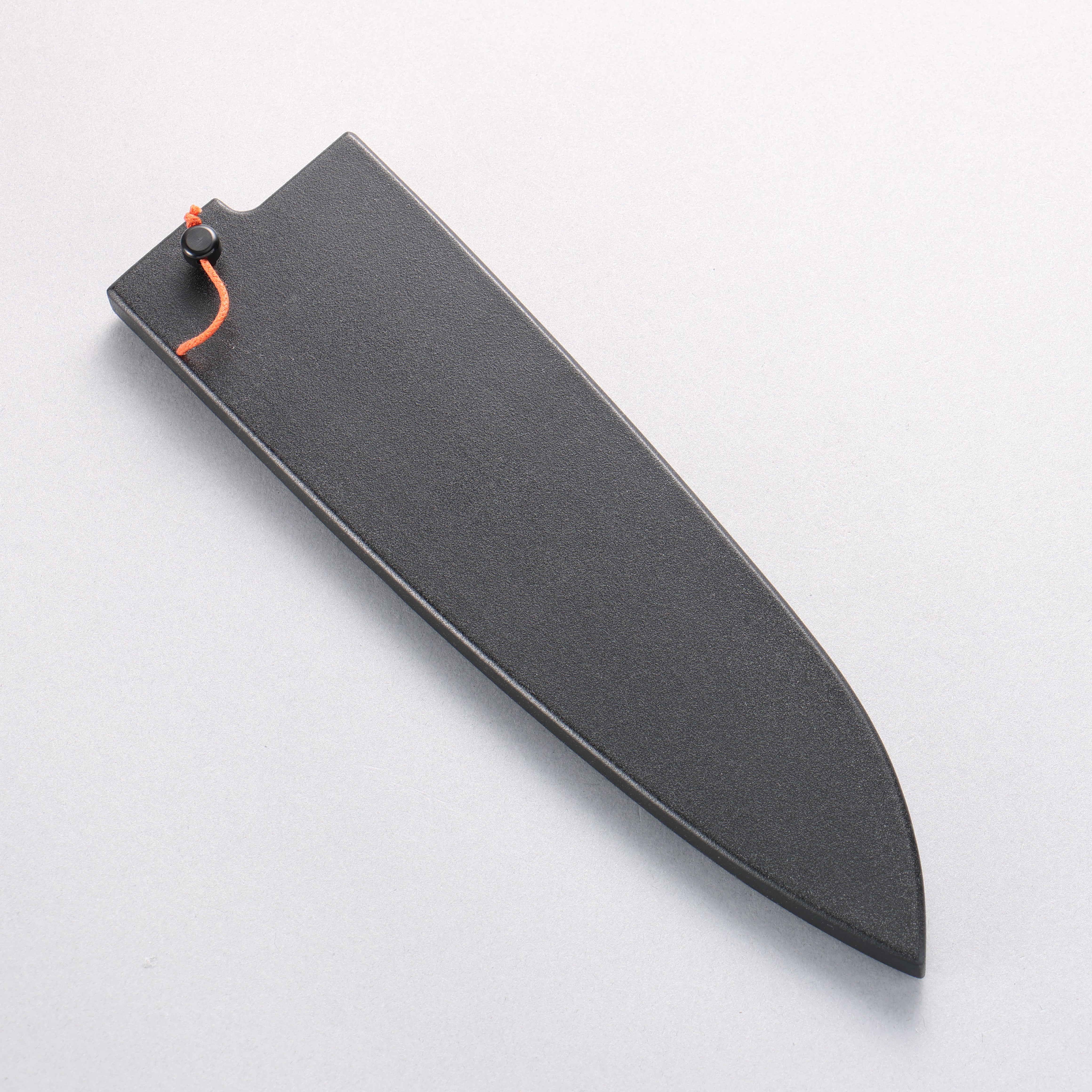 Yu Kurosaki Shizuku SG2 Hammered Damascus Bunka 170mm Red and Wood Pattern Acrylic Handle with Sheath - Seisuke Knife
