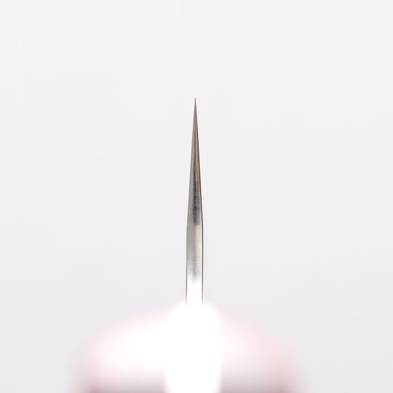 Yu Kurosaki Shizuku SG2 Hammered Damascus Kiritsuke Gyuto 210mm Red and Wood Pattern Acrylic Handle with Sheath - Seisuke Knife