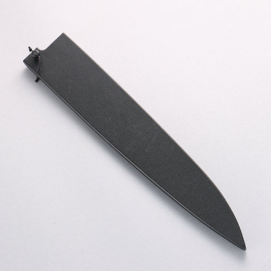 Yu Kurosaki Shizuku SG2 Hammered Damascus Kiritsuke Sujihiki 240mm Red and Wood Pattern Acrylic Handle with Sheath - Seisuke Knife