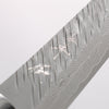 Yu Kurosaki Fujin SG2 Hammered Damascus Kiritsuke Petty-Utility 150mm Green and Wood Pattern Acrylic Handle - Seisuke Knife - Slide 3