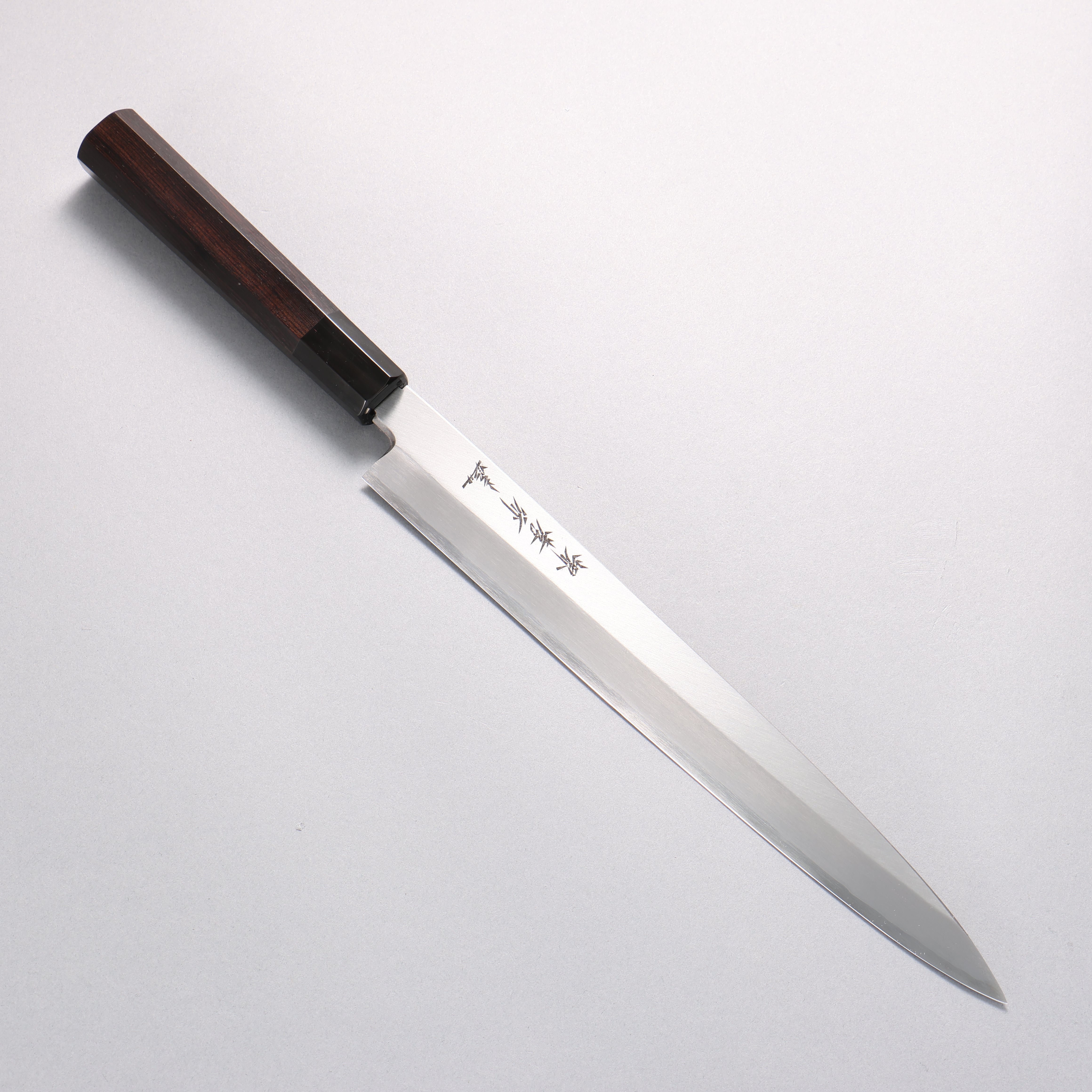 Sakai Takayuki Silver Steel No.3 Yanagiba 270mm Ebony Wood (ferrule: Black Water Buffalo Horn) Handle - Seisuke Knife