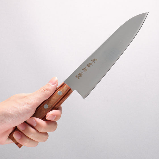 Kanetsune DSR-1K6 Gyuto 180mm Red Pakka wood Handle - Seisuke Knife