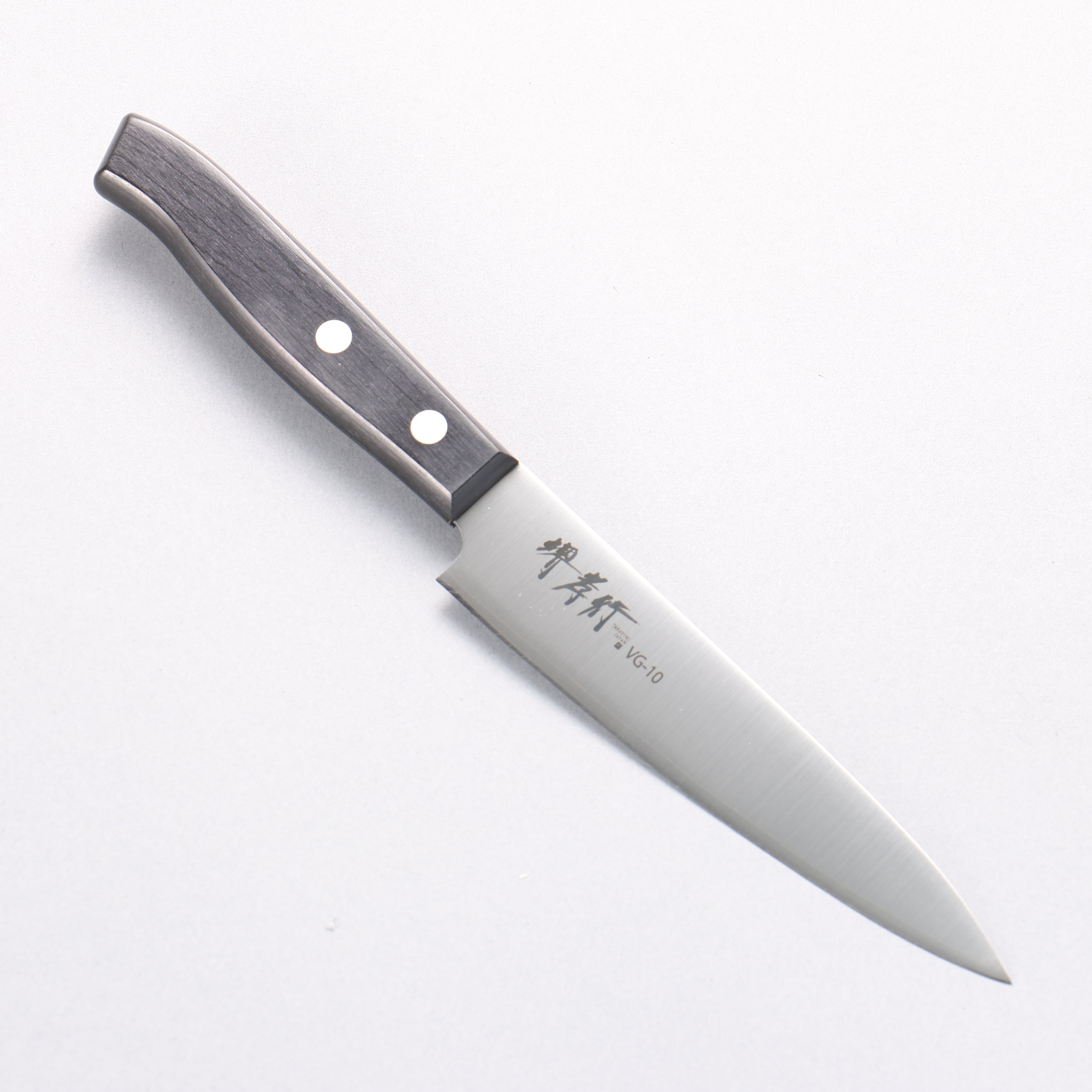 Sakai Takayuki Sumire VG10 Petty-Utility 130mm Black Pakkawood Handle - Seisuke Knife