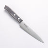 Sakai Takayuki Sumire VG10 Petty-Utility 130mm Black Pakka wood Handle - Seisuke Knife - Slide 1