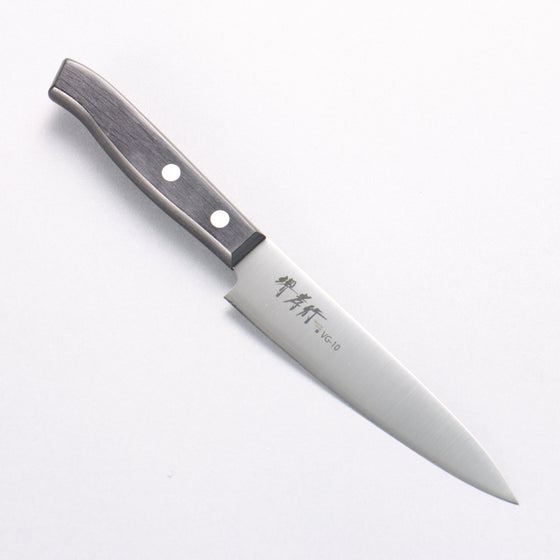 Sakai Takayuki Sumire VG10 Petty-Utility 130mm Black Pakka wood Handle - Seisuke Knife