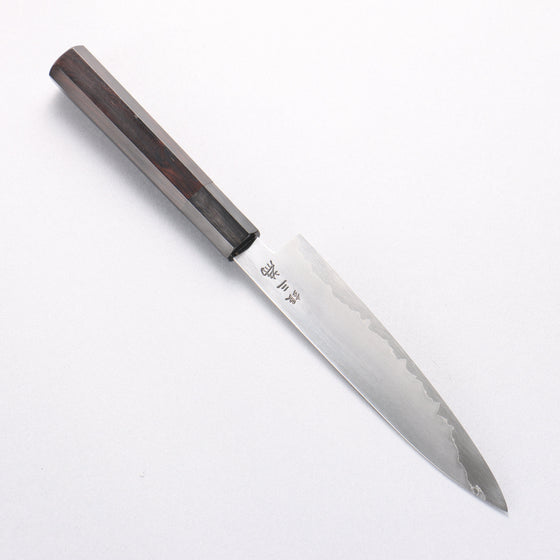 Sakai Takayuki Silver Steel No.3 Petty-Utility 150mm Ebony Wood Handle - Seisuke Knife