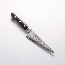  Seisuke VG10 8 Layer Damascus Migaki Finished Honesuki Boning 150mm Black Pakka wood Handle - Seisuke Knife