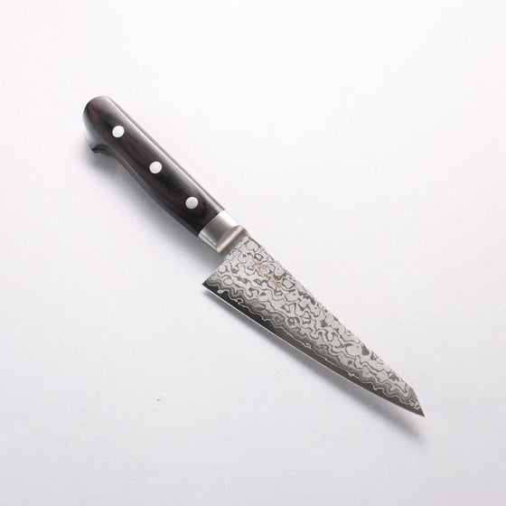 Seisuke VG10 8 Layer Damascus Migaki Finished Honesuki Boning 150mm Black Pakka wood Handle - Seisuke Knife