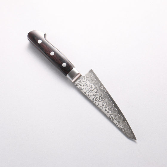 Seisuke VG10 8 Layer Damascus Migaki Finished Honesuki Boning 150mm Black Pakka wood Handle - Seisuke Knife