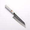 Yu Kurosaki Shizuku V-Toku2 Hammered Black Finished Bunka 170mm Stabilized wood (With Acrylic Ring) Handle - Seisuke Knife - Slide 1