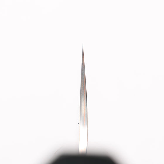 Yu Kurosaki Shizuku V-Toku2 Hammered Black Finished Bunka 170mm Stabilized wood (With Acrylic Ring) Handle - Seisuke Knife