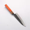Yu Kurosaki Juhyo V-Toku2 Hammered Black Finished Small Santoku 150mm Padoauk Handle - Seisuke Knife - Slide 2