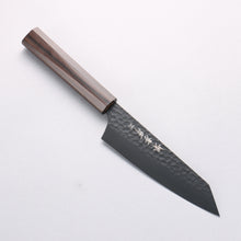  Sakai Takayuki Kurokage VG10 Kiritsuke Santoku 160mm Ebony(6 sided teardrop) Handle - Seisuke Knife