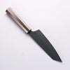 Sakai Takayuki Kurokage VG10 Kiritsuke Santoku 160mm Ebony(6 sided teardrop) Handle - Seisuke Knife - Slide 2