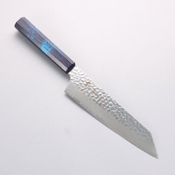 Sakai Takayuki Nanairo VG10 33 Layer Kengata Gyuto 190mm ABS resin(Turquoise tortoiseshell) Handle - Seisuke Knife
