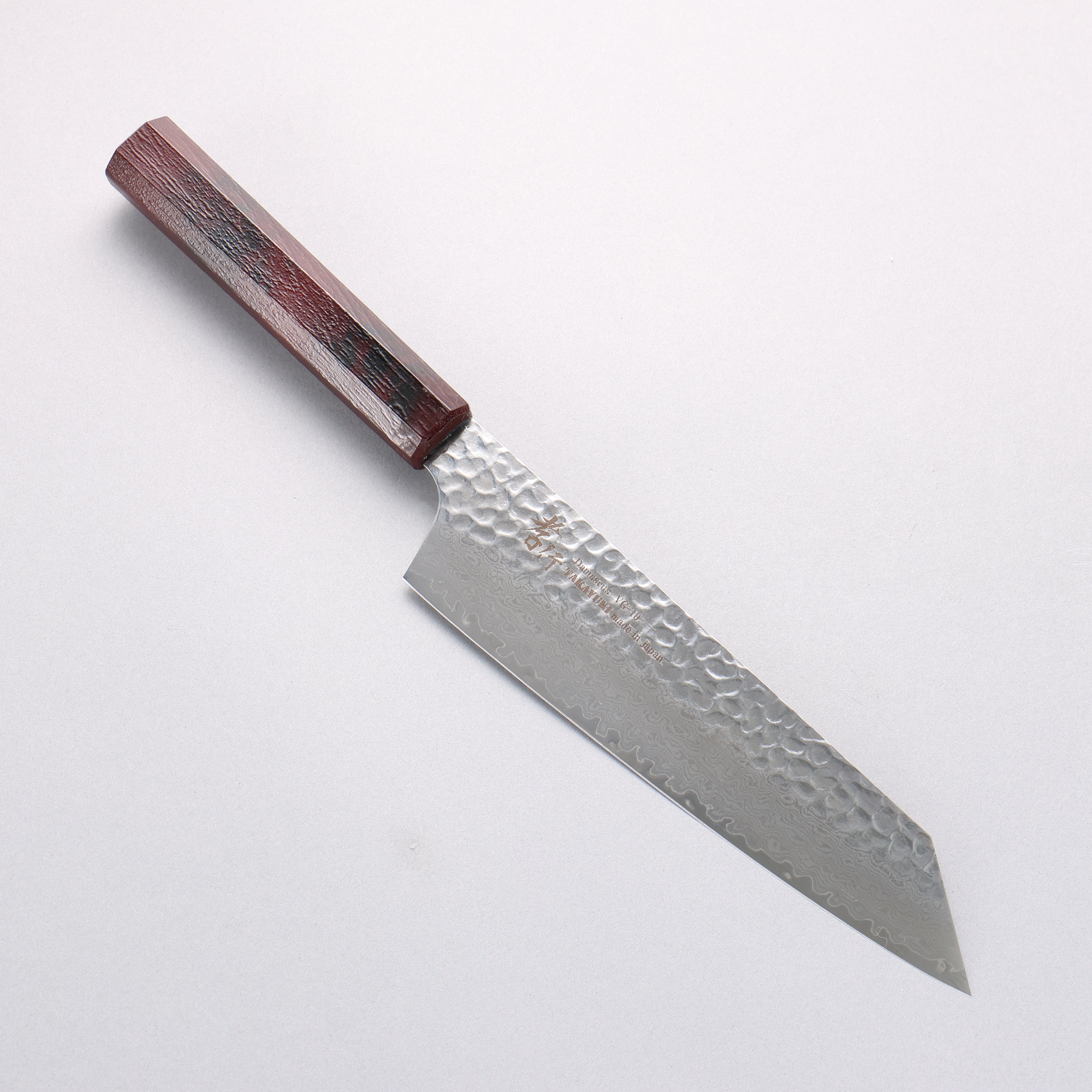 Sakai Takayuki Nanairo VG10 33 Layer Kengata Gyuto 190mm Tortoiseshell ABS Resin Handle - Seisuke Knife