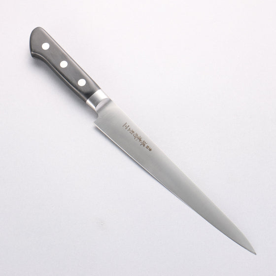 Sakai Takayuki [Left Handed] Japanese Steel Sujihiki 210mm Black Pakka wood Handle - Seisuke Knife