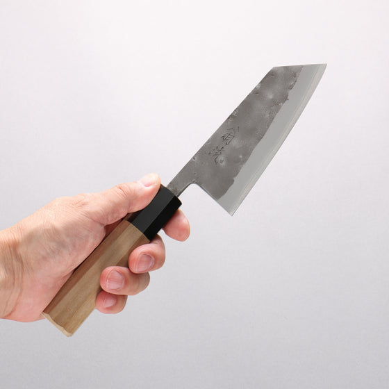 Oul SLD Nashiji Small Bunka 125mm Magnolia Handle - Seisuke Knife