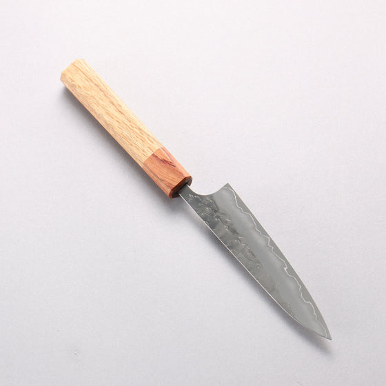 Yoshimi Kato Hyo SG2 Hammered Petty-Utility 120mm Oak (Ferrule: Rosewood) Handle - Seisuke Knife