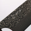 Yoshimi Kato SG2 Black Damascus Kiritsuke Gyuto 210mm Black Stabilized Wood and Blue Resin Handle - Seisuke Knife - Slide 3