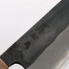 Seisuke Blue Steel No.2 Black Finished Kiritsuke Gyuto 210mm Burnt Chestnut (ferrule: Cherry Wood) Handle - Seisuke Knife - Slide 3