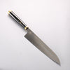 Takeshi Saji Maki-e Art Murasakishikibu VG10w Colored Damascus Gyuto 240mm Wood(Lacquered) Handle with Sheath - Seisuke Knife - Slide 1