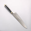 Takeshi Saji Maki-e Art Murasakishikibu VG10w Colored Damascus Gyuto 240mm Wood(Lacquered) Handle with Sheath - Seisuke Knife - Slide 2