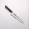 Higuchi Silver Steel No.3 Nashiji Gyuto 210mm Black Pakka wood Handle - Seisuke Knife - Slide 1