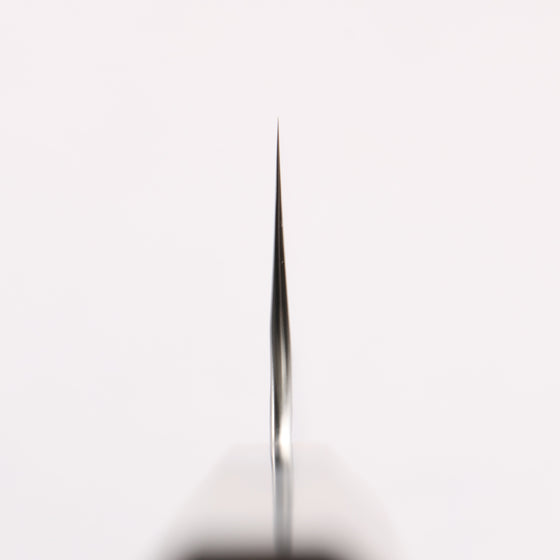 Yoshimi Kato Hyo SG2 Hammered Kiritsuke Gyuto 210mm Stabilized Birch with Black Resin Handle - Seisuke Knife