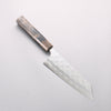 Yoshimi Kato Hyo SG2 Hammered Bunka 170mm Stabilized Birch with Black Resin Handle - Seisuke Knife - Slide 1
