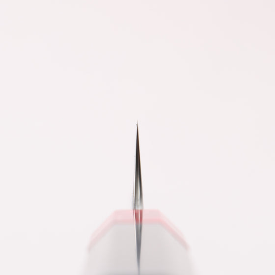 Yoshimi Kato SPG STRIX Hammered (V) Kiritsuke Petty-Utility 150mm Ebony (ferrule: Red Resin) Handle - Seisuke Knife