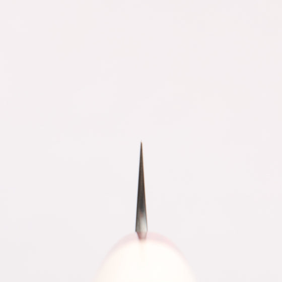 Makoto Kurosaki VG10 Hammered Petty-Utility 135mm Magnolia (Ferrule: Red Pakka Wood) Handle - Seisuke Knife