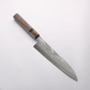 Makoto Kurosaki VG10w Damascus Gyuto 210mm Ebony Wood (With Black Turquoise Ring) Handle - Seisuke Knife - Slide 1