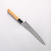 Seisuke VG10 Damascus Kiritsuke Petty-Utility 180mm Teak (ferrule: Black Plastic) Handle - Seisuke Knife - Slide 2