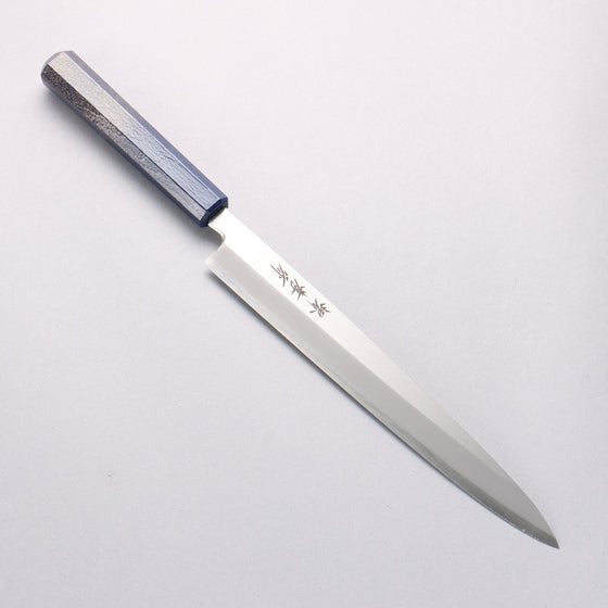 Sakai Takayuki Nanairo INOX Molybdenum Yanagiba 240mm ABS resin(Turquoise pearl) Handle - Seisuke Knife