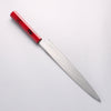 Sakai Takayuki Sakai Takayuki Nanairo INOX Molybdenum Yanagiba 270mm with Red Tortoiseshell ABS Resin Handle - Seisuke Knife - Slide 2