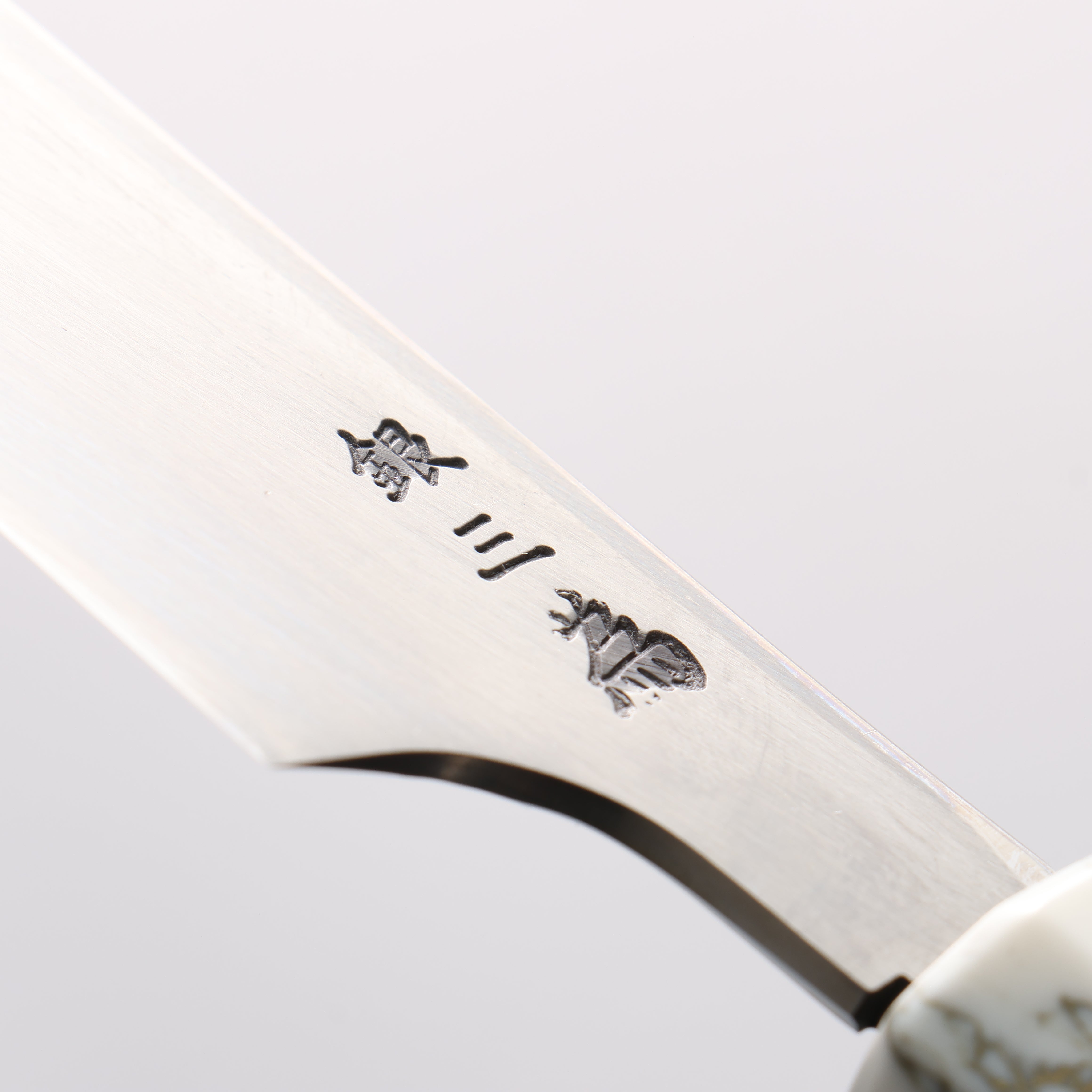 Sakai Takayuki Chef Series Hien Silver Steel No.3 Kiritsuke Yanagiba 270mm Stabilized wood (White Ferrule and End Cap) Handle with Sheath - Seisuke Knife