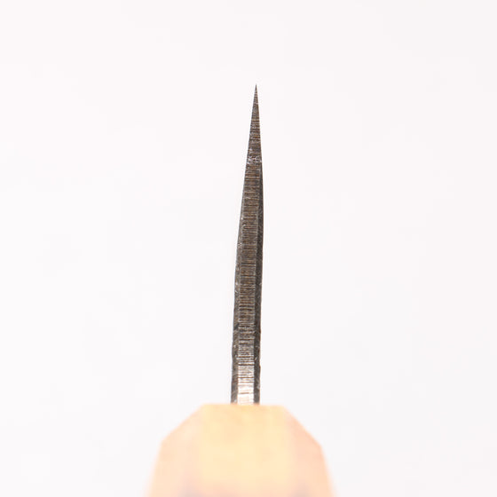 Sakai Takayuki Homura Guren Blue Steel No.2 Kurouchi Hammered Gyuto 225mm with Burnt Oak Handle - Seisuke Knife